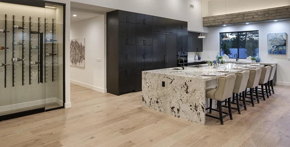 Hardwood flooring installation