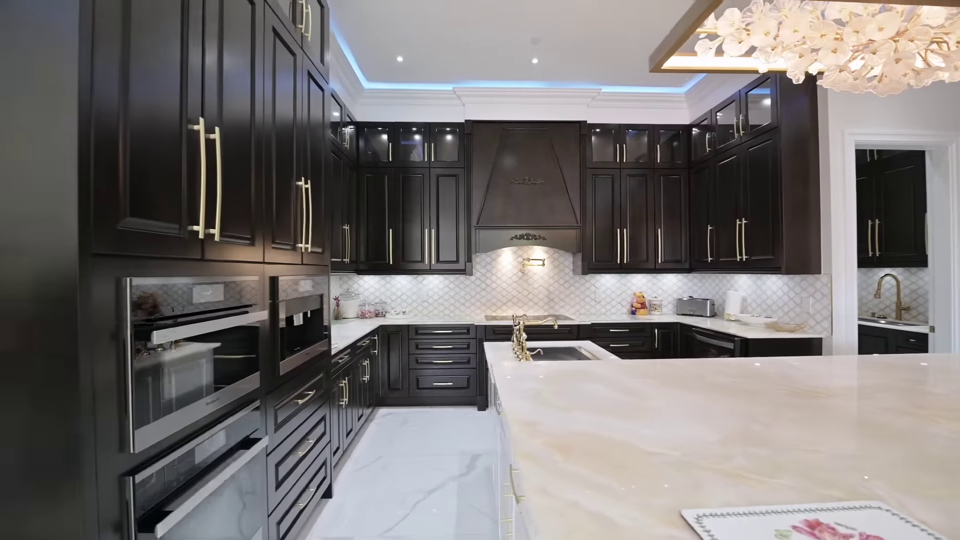 Stained Maple Cabinetry