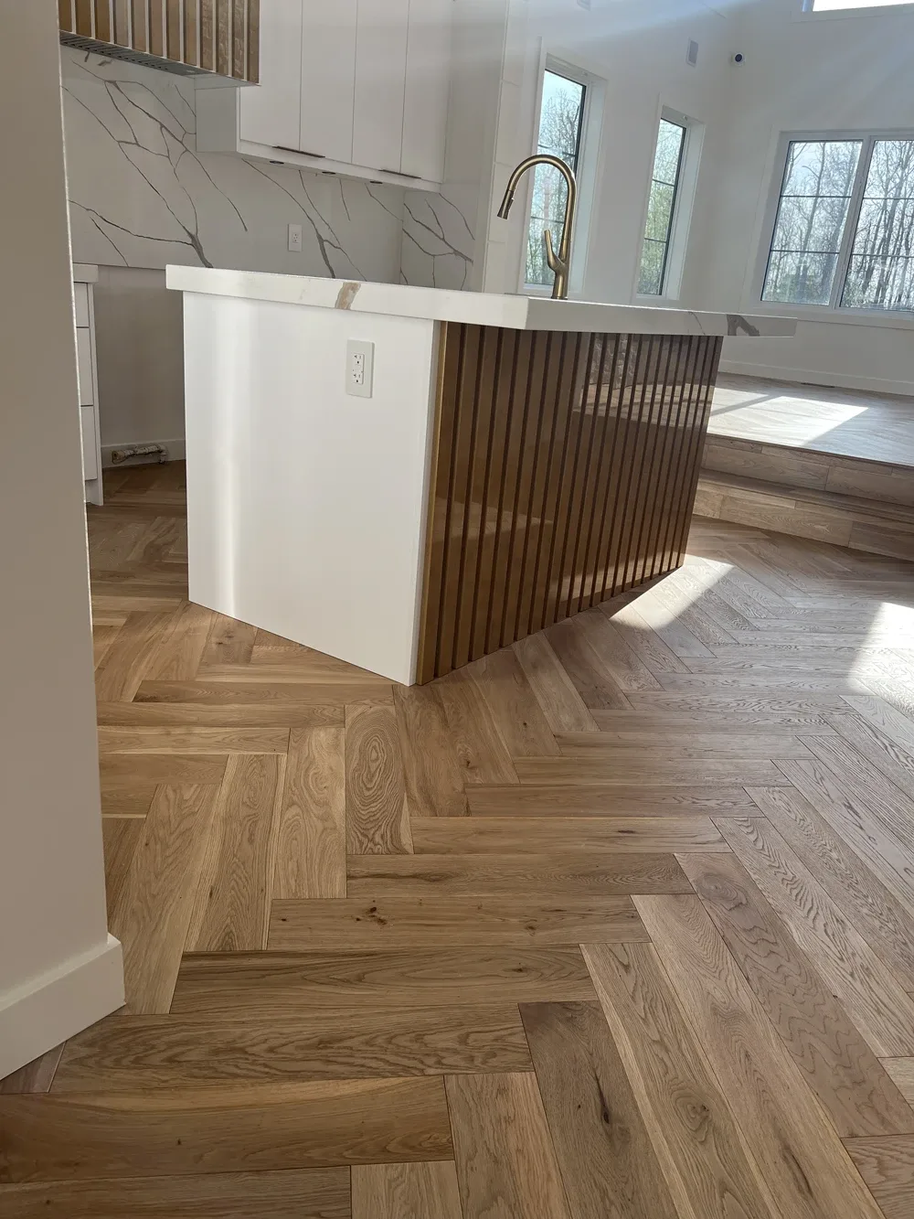 Hardwood Herringbone