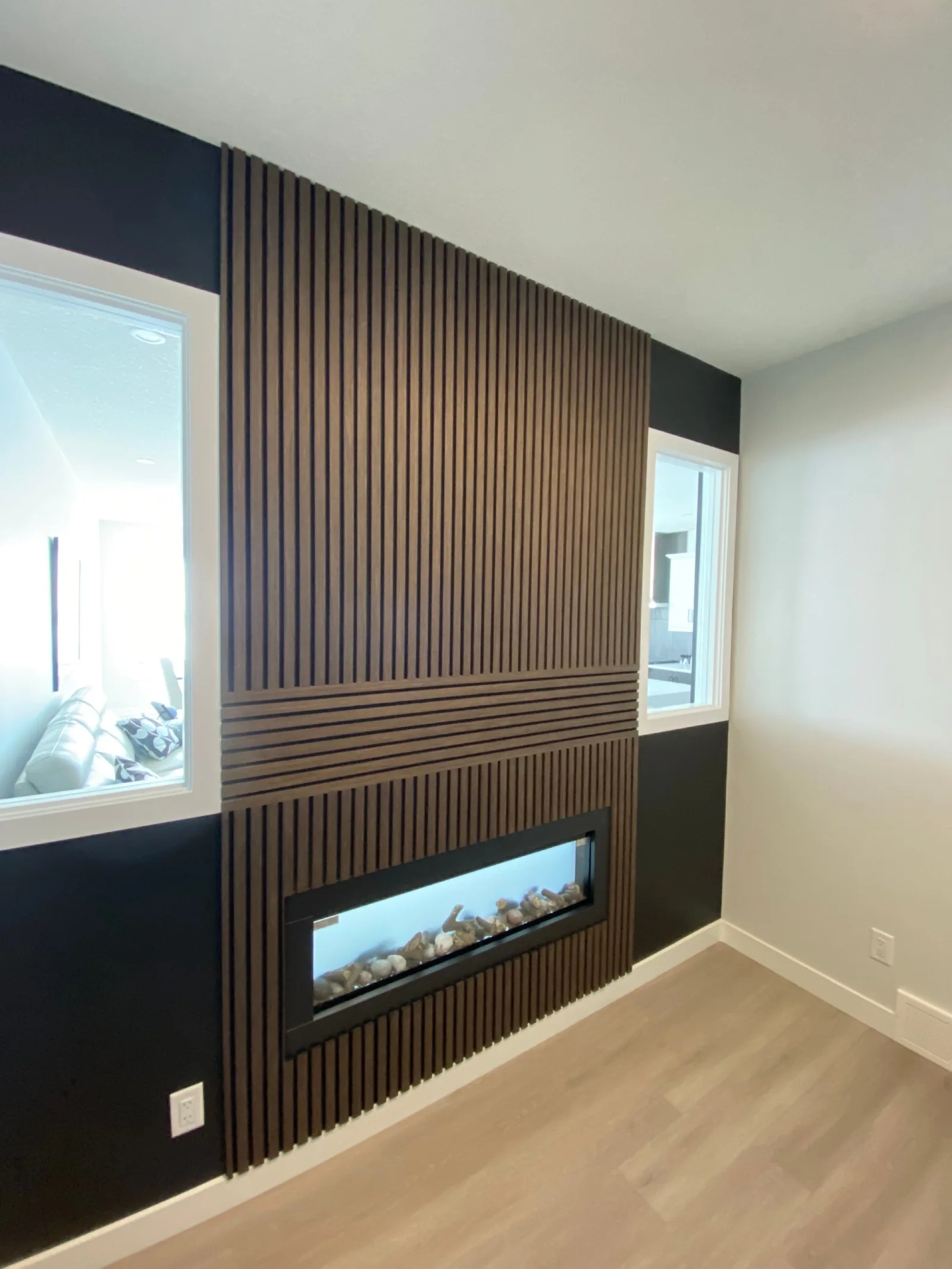 Accent Wall using MDF