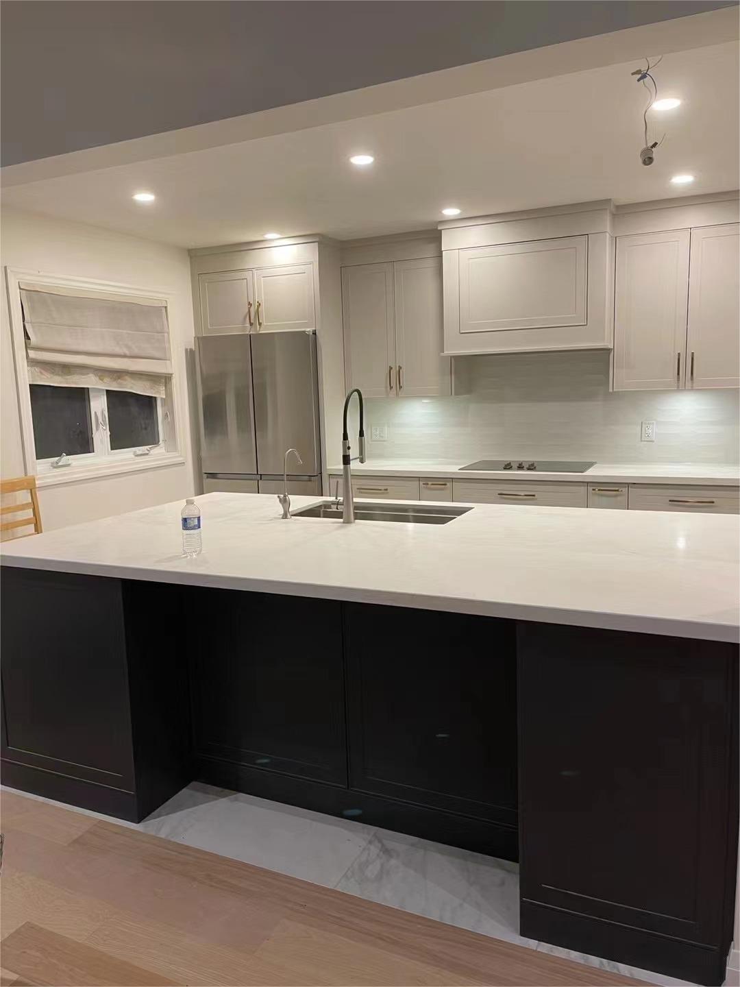 Grouped designed modern or trasitional styled kitchen using Painted MDF