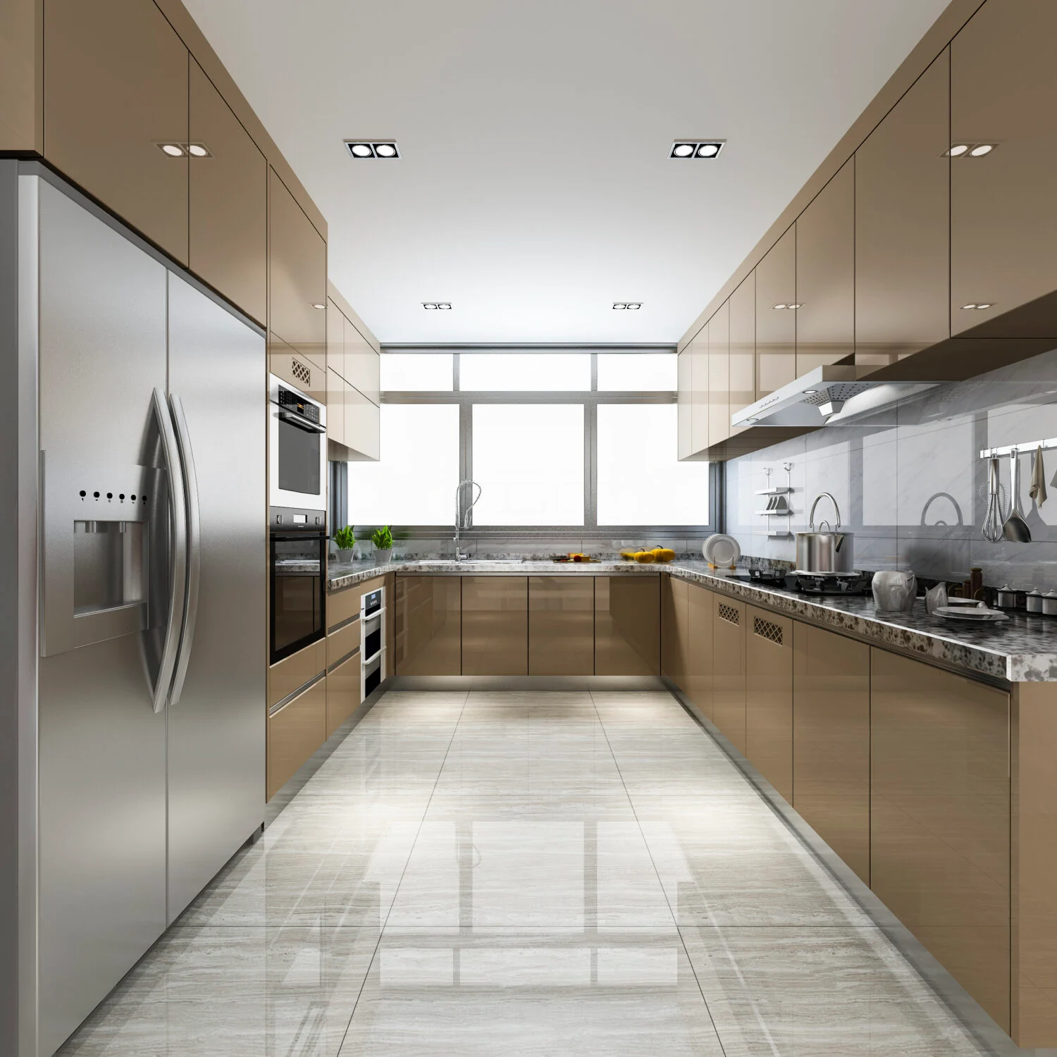 Granite Kitchen Flooring