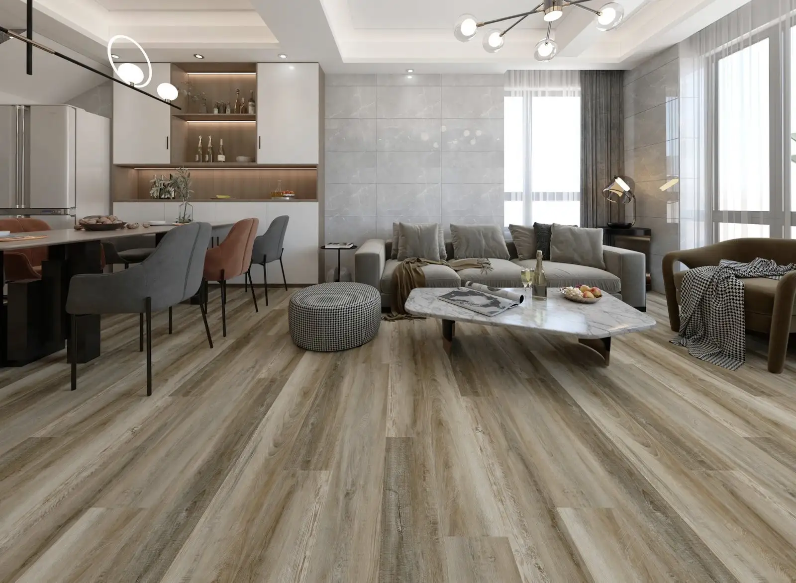 SPC RIGID CORE VINYL FLOORING