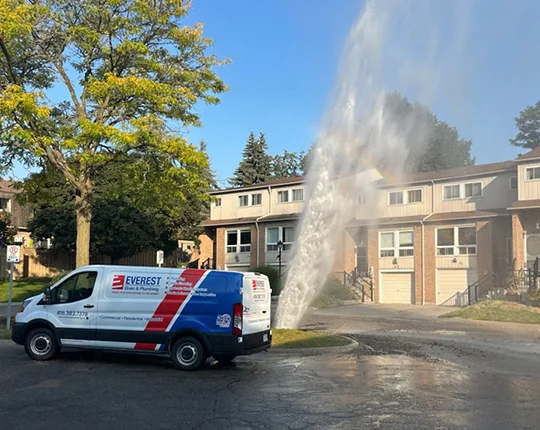 Water Main Break – Emergency Repair